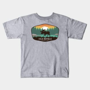 Isle Royale National Park Kids T-Shirt